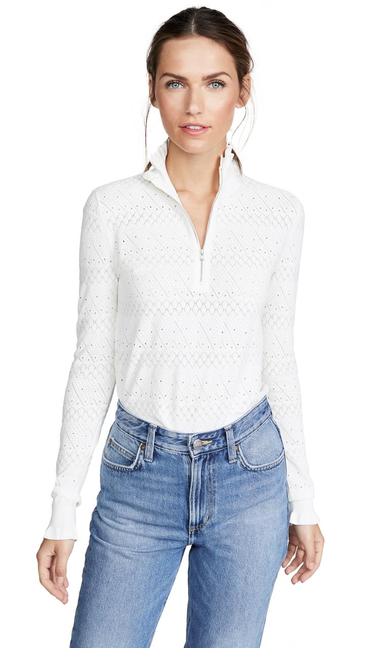 Veronica Beard Silvi Mock Neck Sweater