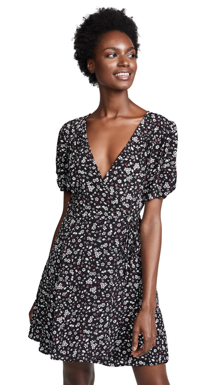 Minkpink Ditty Dots Wrap Dress