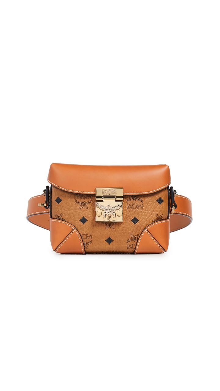 Mcm Soft Berlin Visetos Belt Bag
