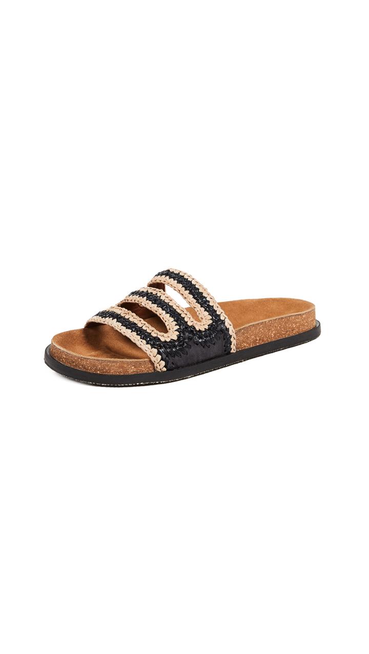 Free People Crete Footbed Slides