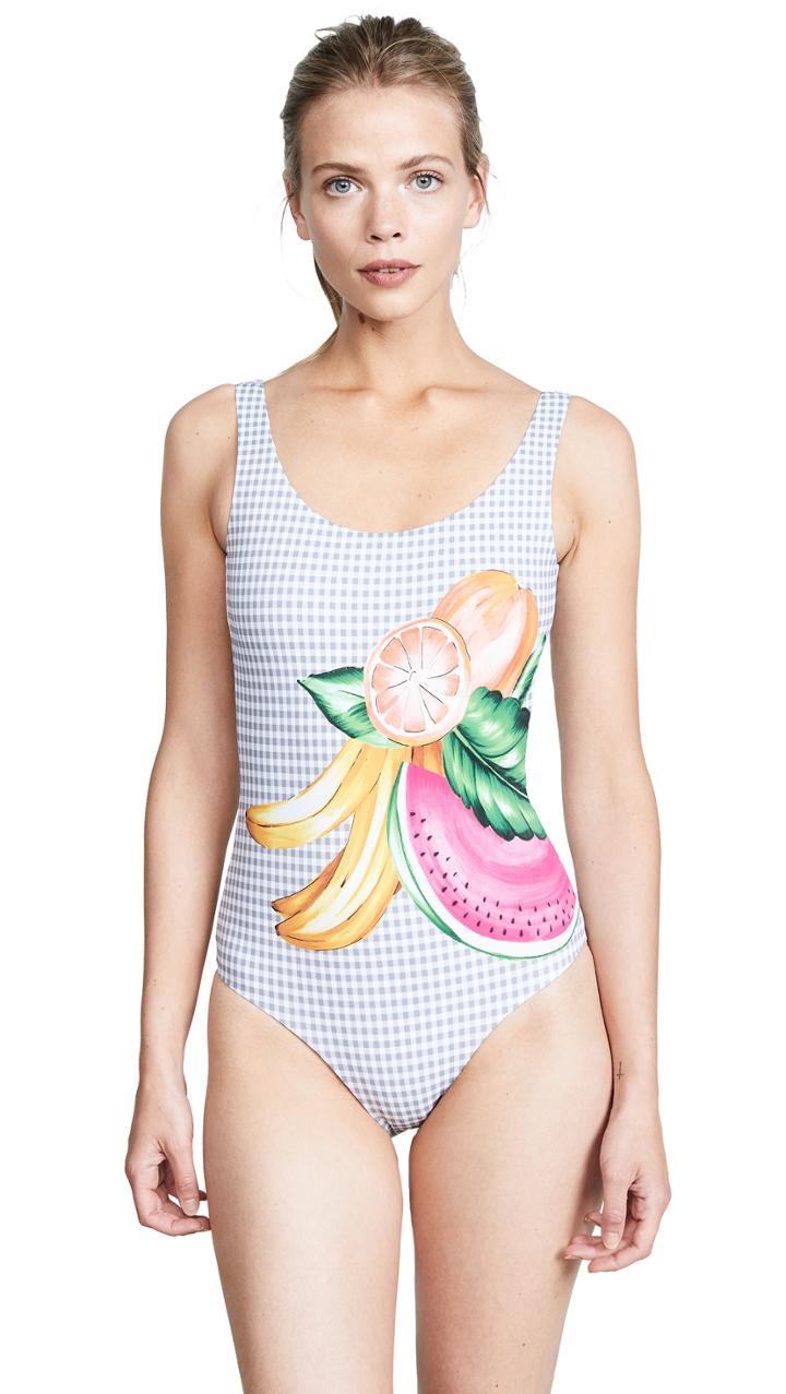 Onia Kelly Mixed Fruit Swimsuit