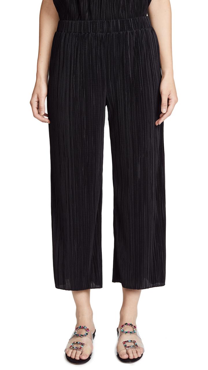 Madewell Texture Thread Micropleat Pants