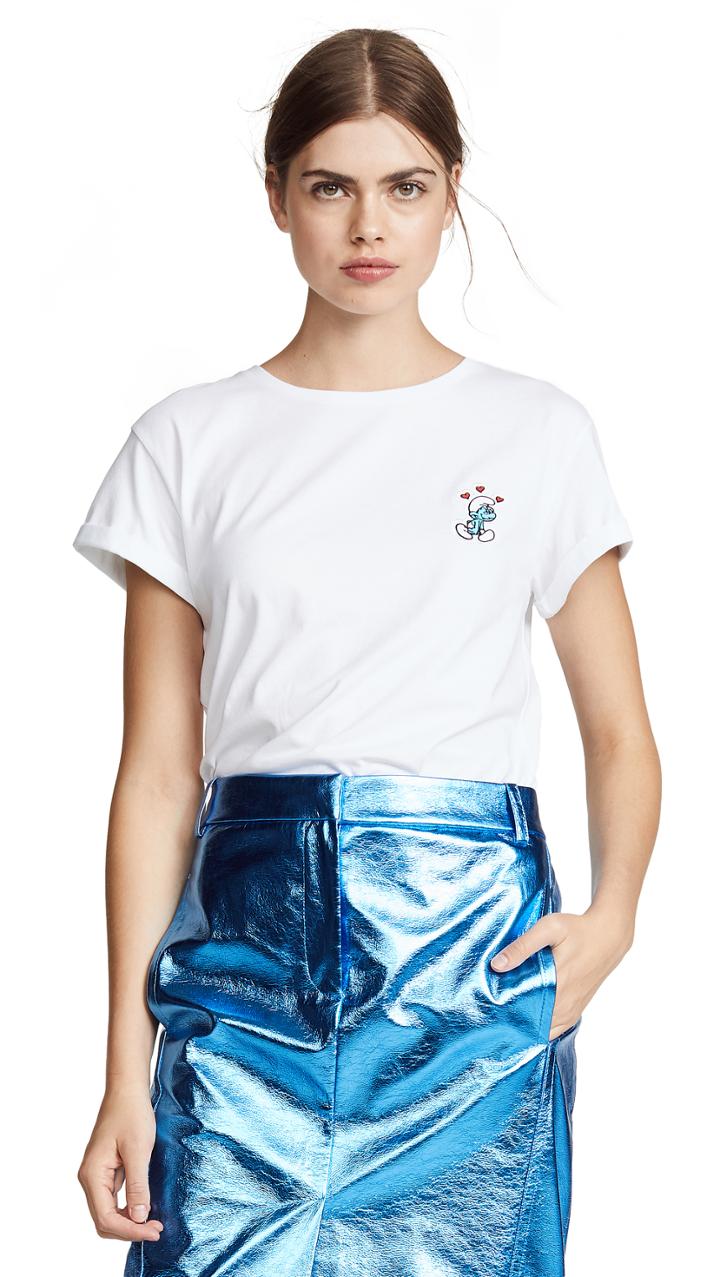 Anya Hindmarch Lovestruck Smurf T Shirt