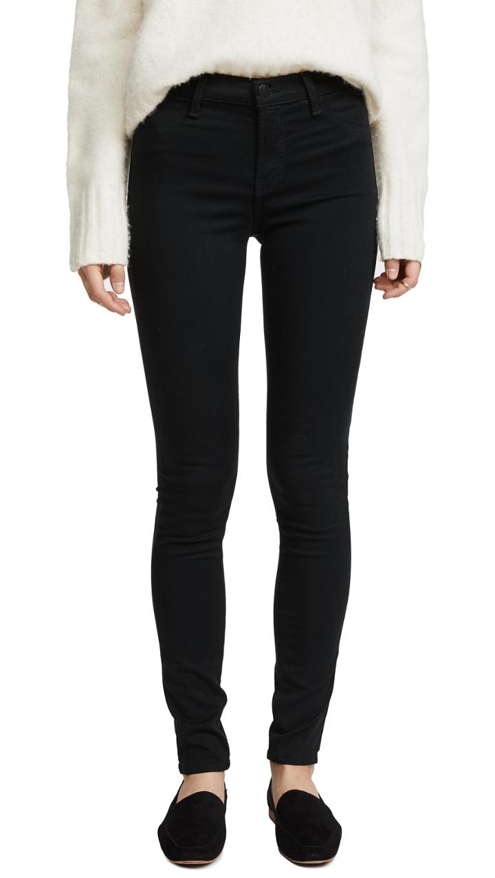 J Brand 485 Mid Rise Skinny Pants