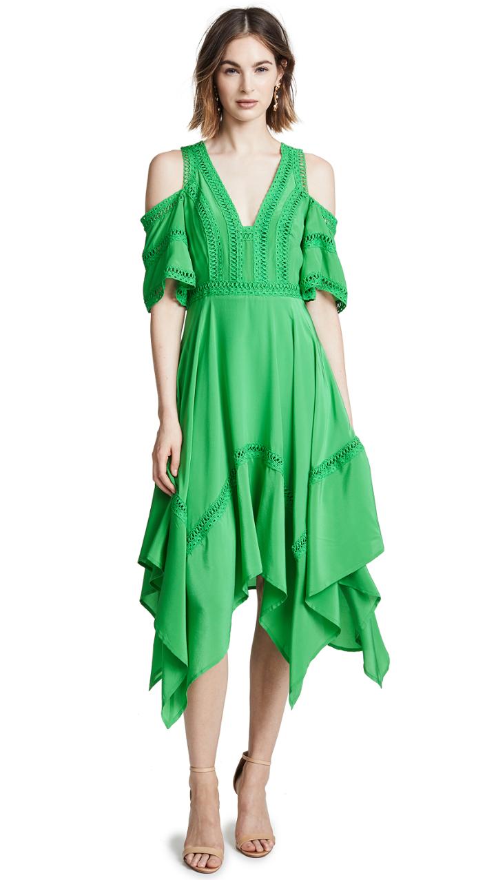 Thurley Cold Shoulder Dress