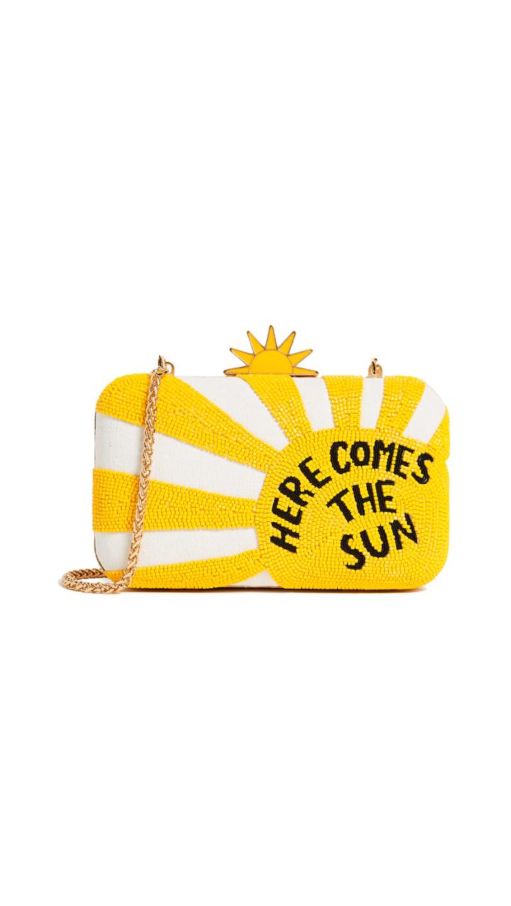 Alice Olivia Shirley Here Comes The Sun Large Clutch