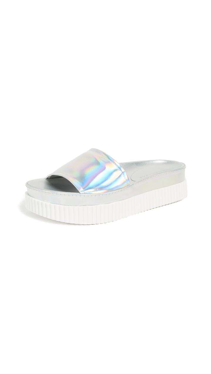 Kendall Kylie Isla Platform Slides