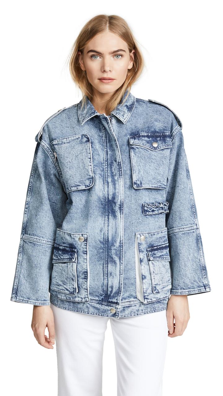Stella Mccartney Denim Cargo Jacket