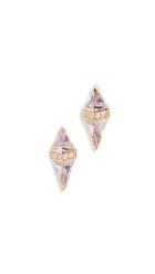 Sorellina Pietra Studs 18k Yellow Gold