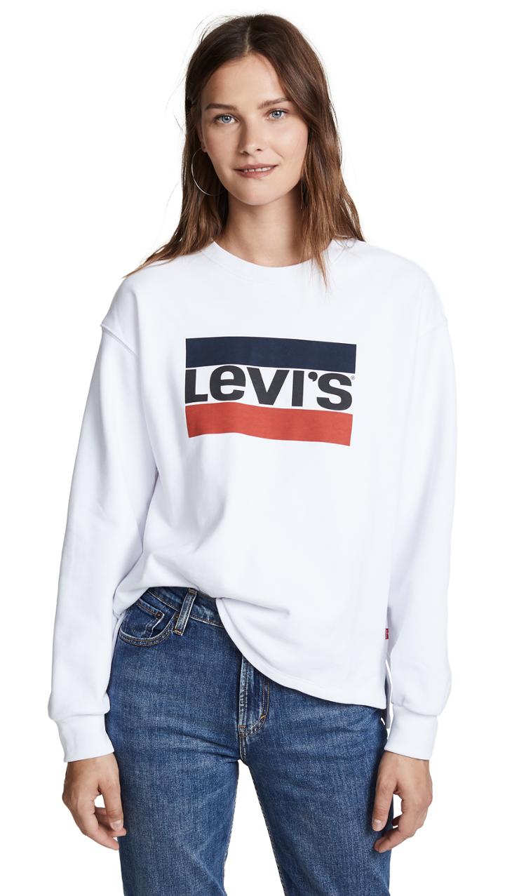 Levi S Graphic Big Sleeve Sweatshirt