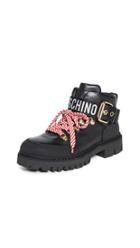 Moschino Moschino Combat Ankle Boots