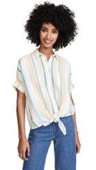 Madewell Carnival Stripe Button Down