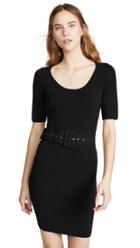 Milly Belted Fitted Sheath Dress