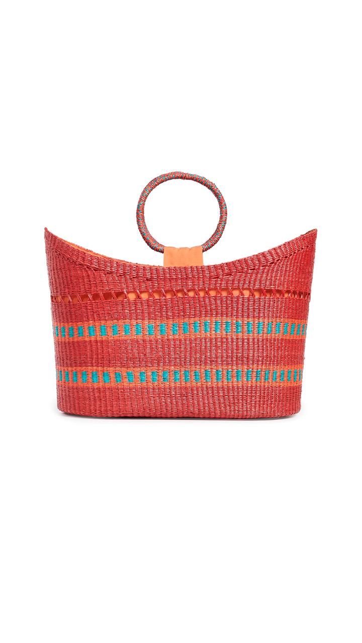 Sensi Studio Oval Bag With Round Handle