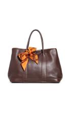 What Goes Around Comes Around Hermes Brown Garden Party Tote