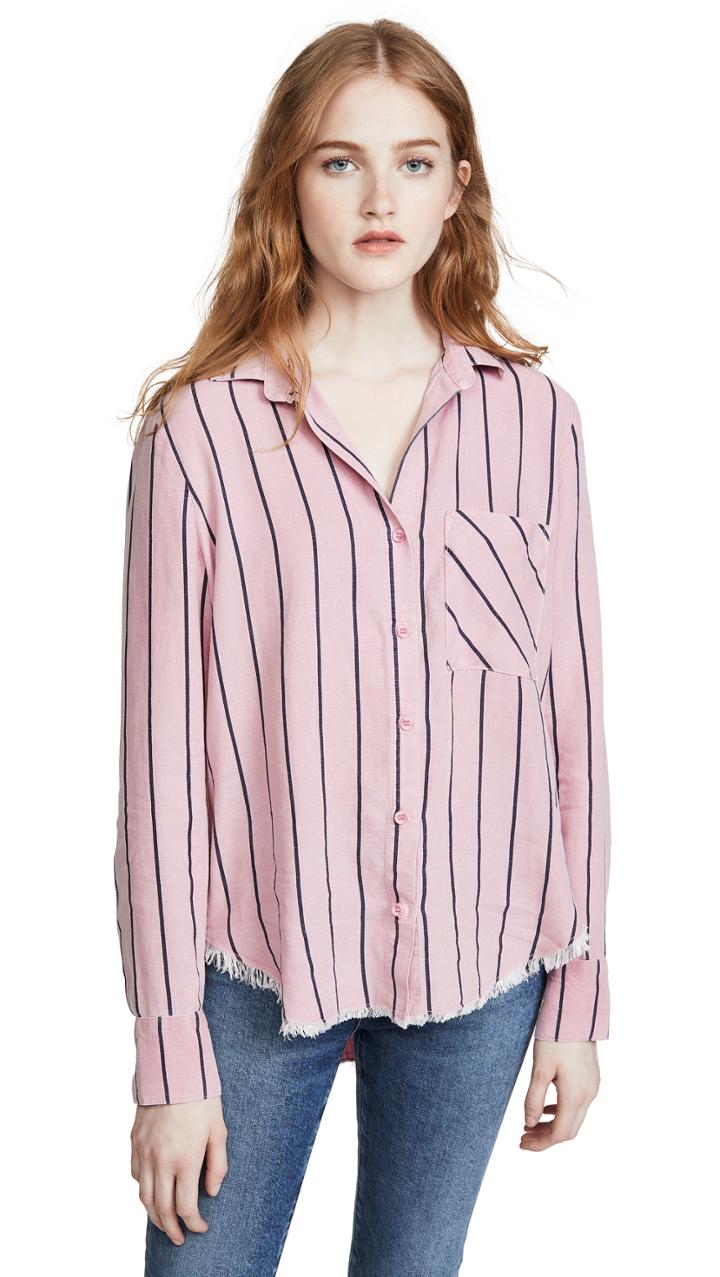 Bella Dahl One Pocket Button Down