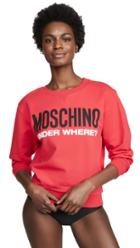 Moschino Under Where Sweatshirt