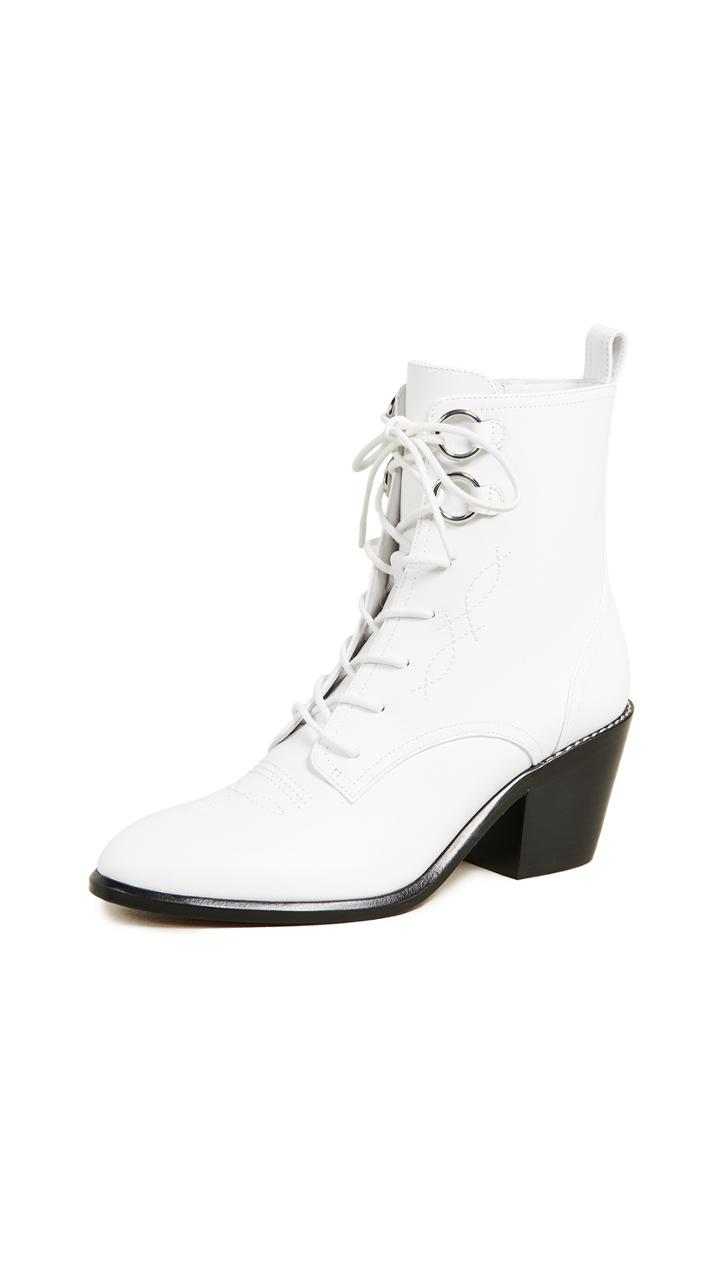 Diane Von Furstenberg Western Boots
