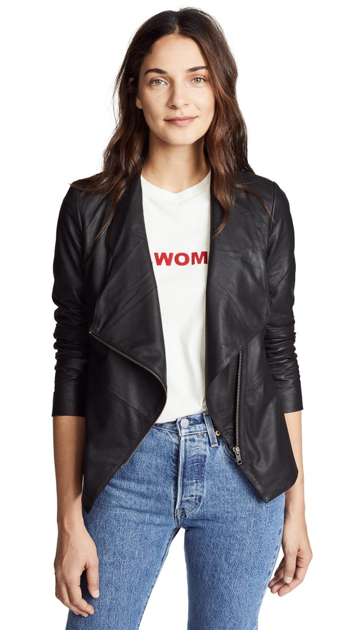 Bb Dakota Eastside Zip Front Jacket