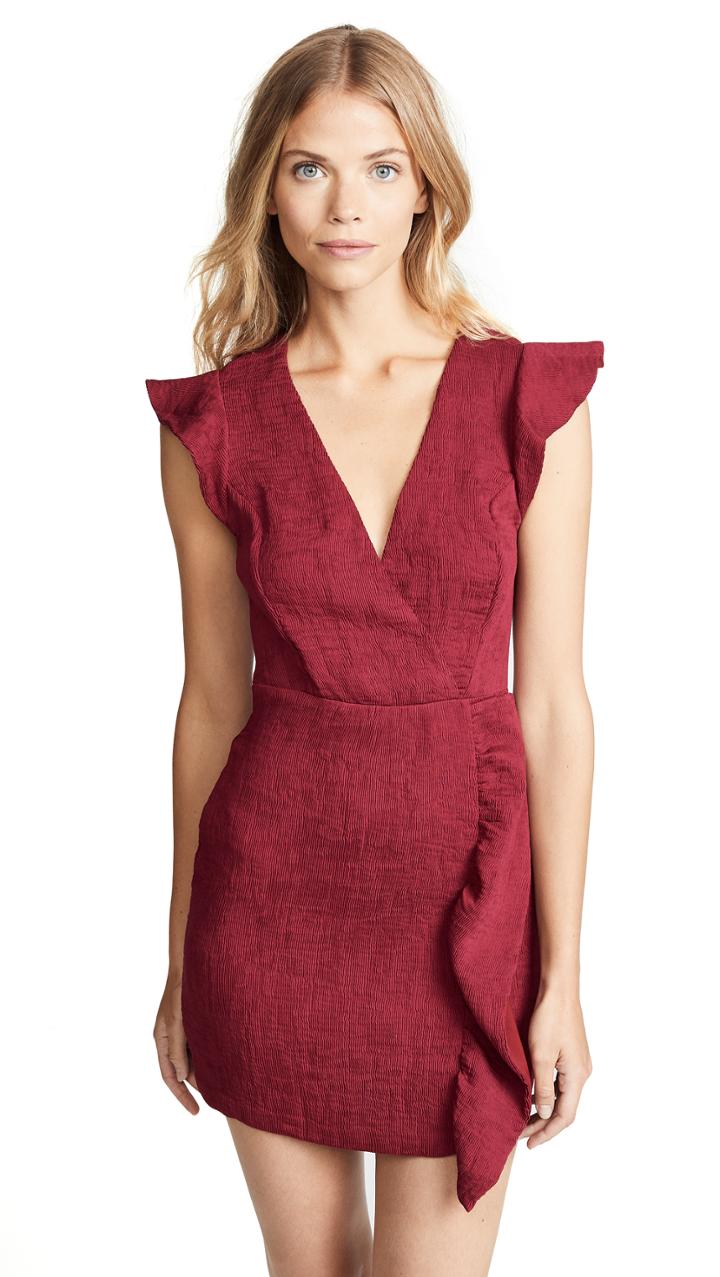Endless Rose Flutter Sleeve Mini Dress