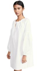Jenny Park Alexa Peasant Mini Dress
