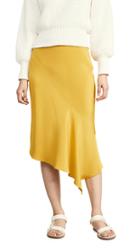 Tse Cashmere Draped Bias Skirt