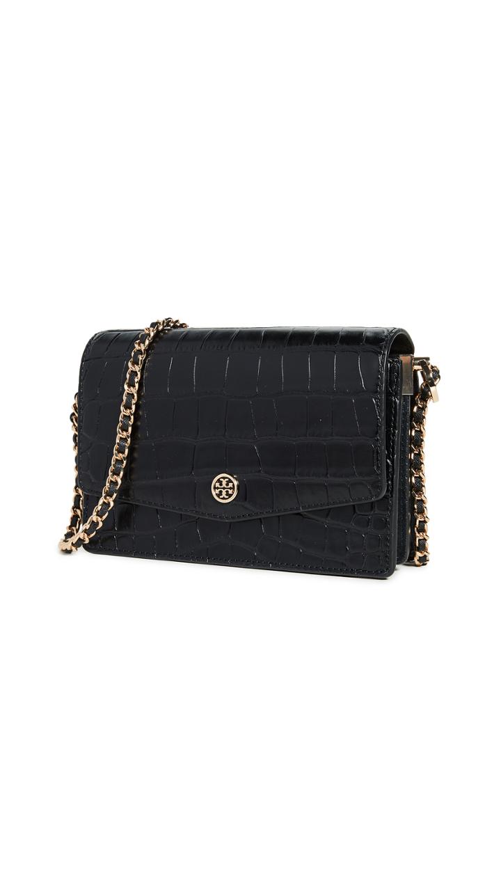 Tory Burch Robinson Embossed Mini Shoulder Bag