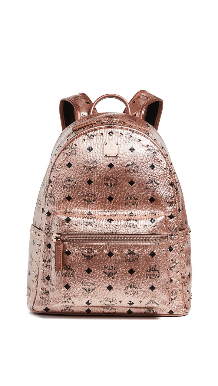 Mcm Small Medium Stark Studs Backpack