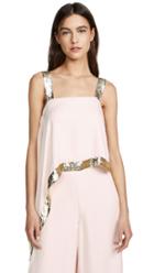 Temperley London Sycamore Draped Top