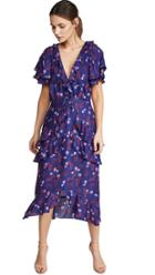 La Maison Talulah The Yearning Ruffle Midi Dress