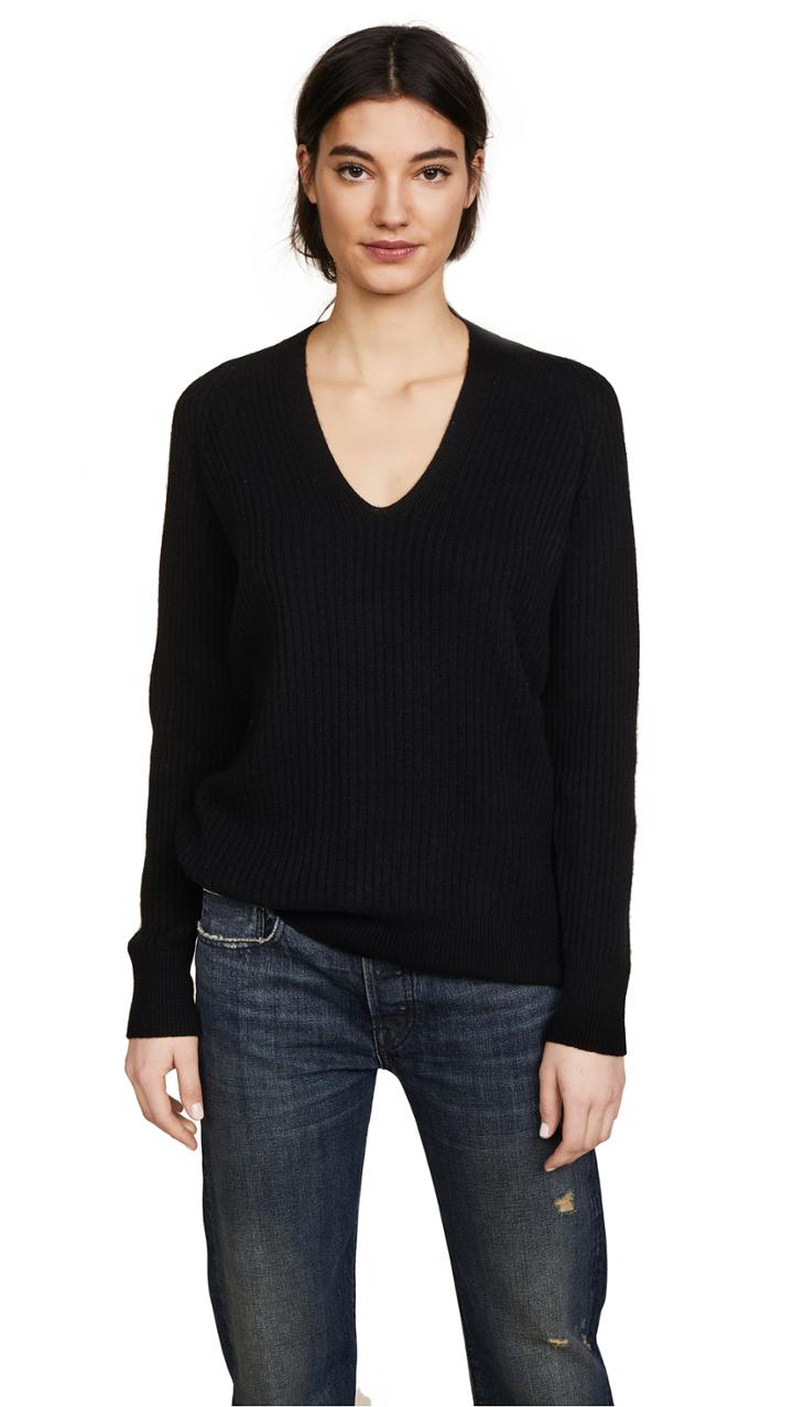 Vince Saddle Shoulder Cardigan