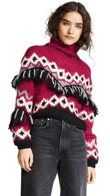 Oneonone Fringe Sweater