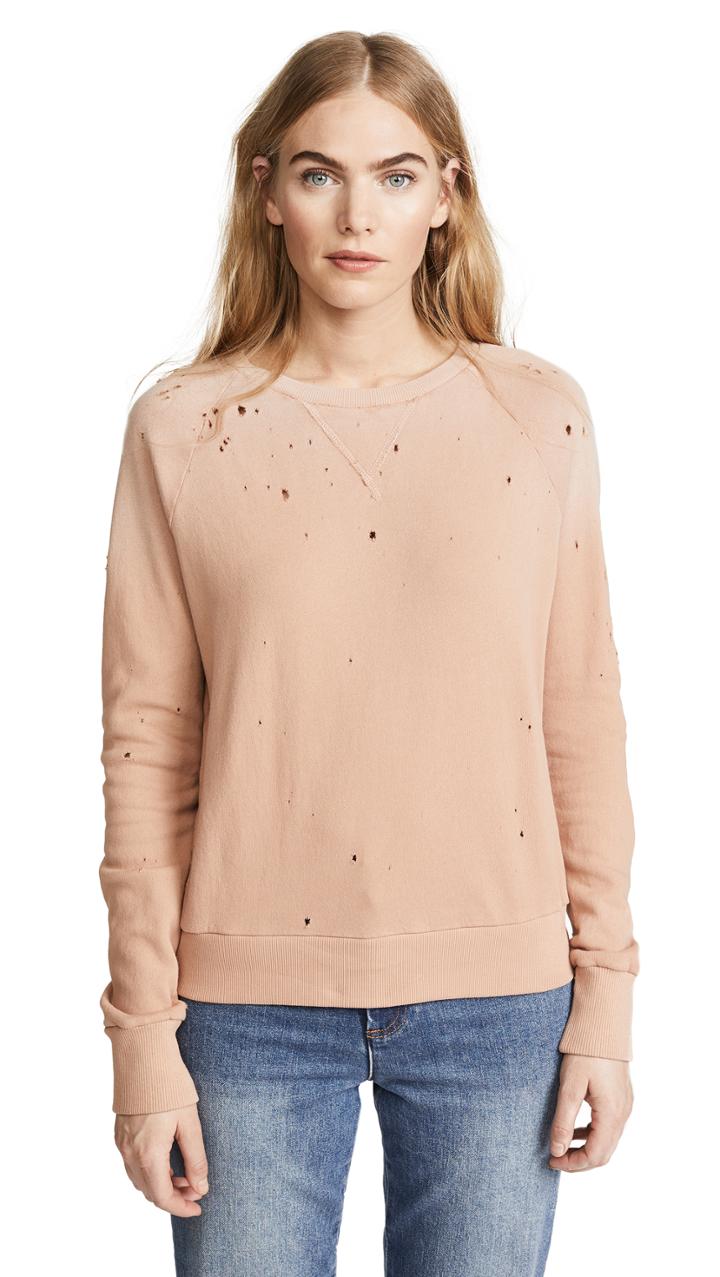 Lna Variation Distressed Sweatshirt