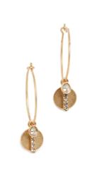 Madewell Basic Charm Hoop Pack Set