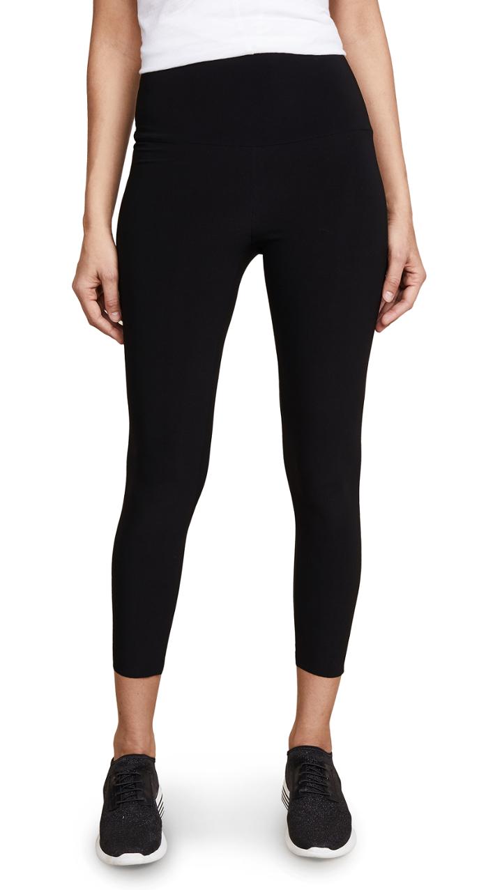Norma Kamali Crop Leggings