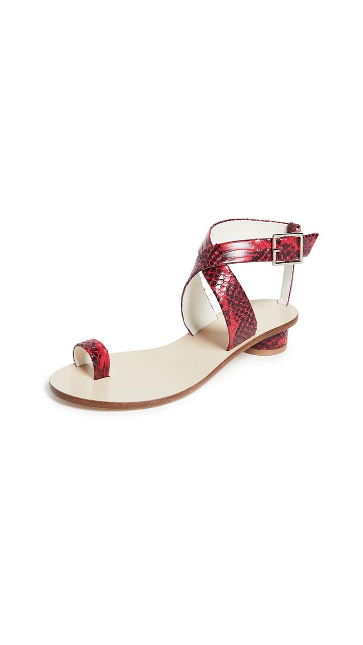 Tibi Hanson Toe Ring Sandals