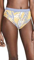 Red Carter Bamboo Bay Bikini Bottoms