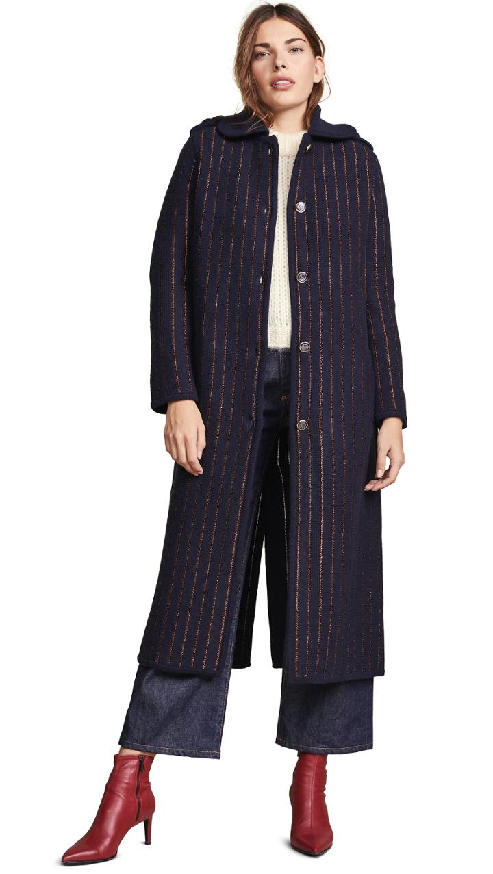 Temperley London Whistle Knit Coat