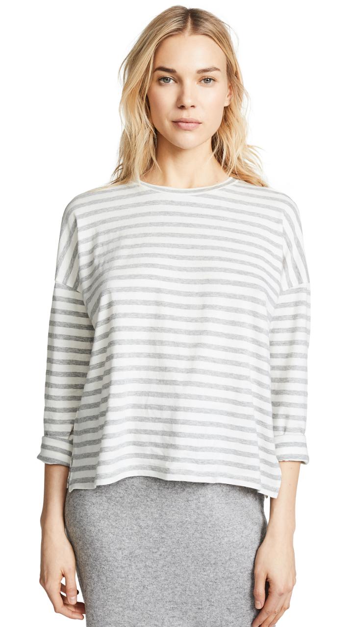 Vince Bengal Stripe Long Sleeve Tee