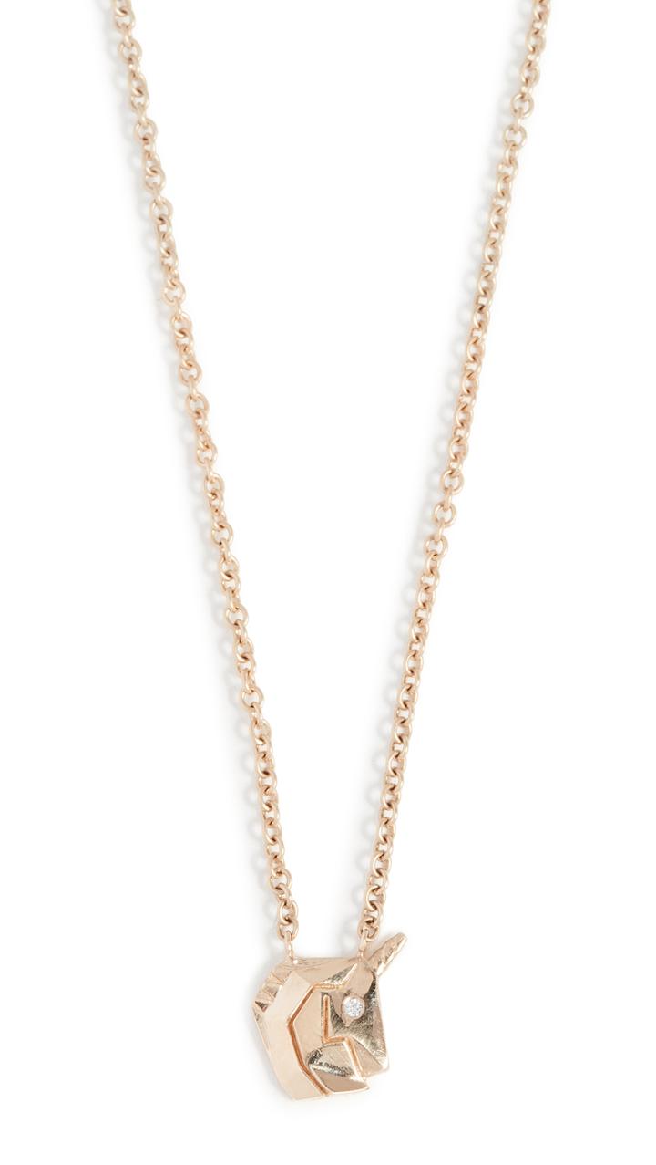 Mas Bisjoux 14k Gold Petite Magix Necklace