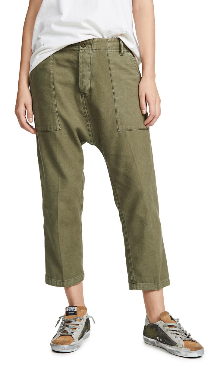 R13 Utilty Drop Crotch Pants