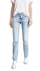 Prps Tapered Boyfriend Jeans With Imitation Pearls