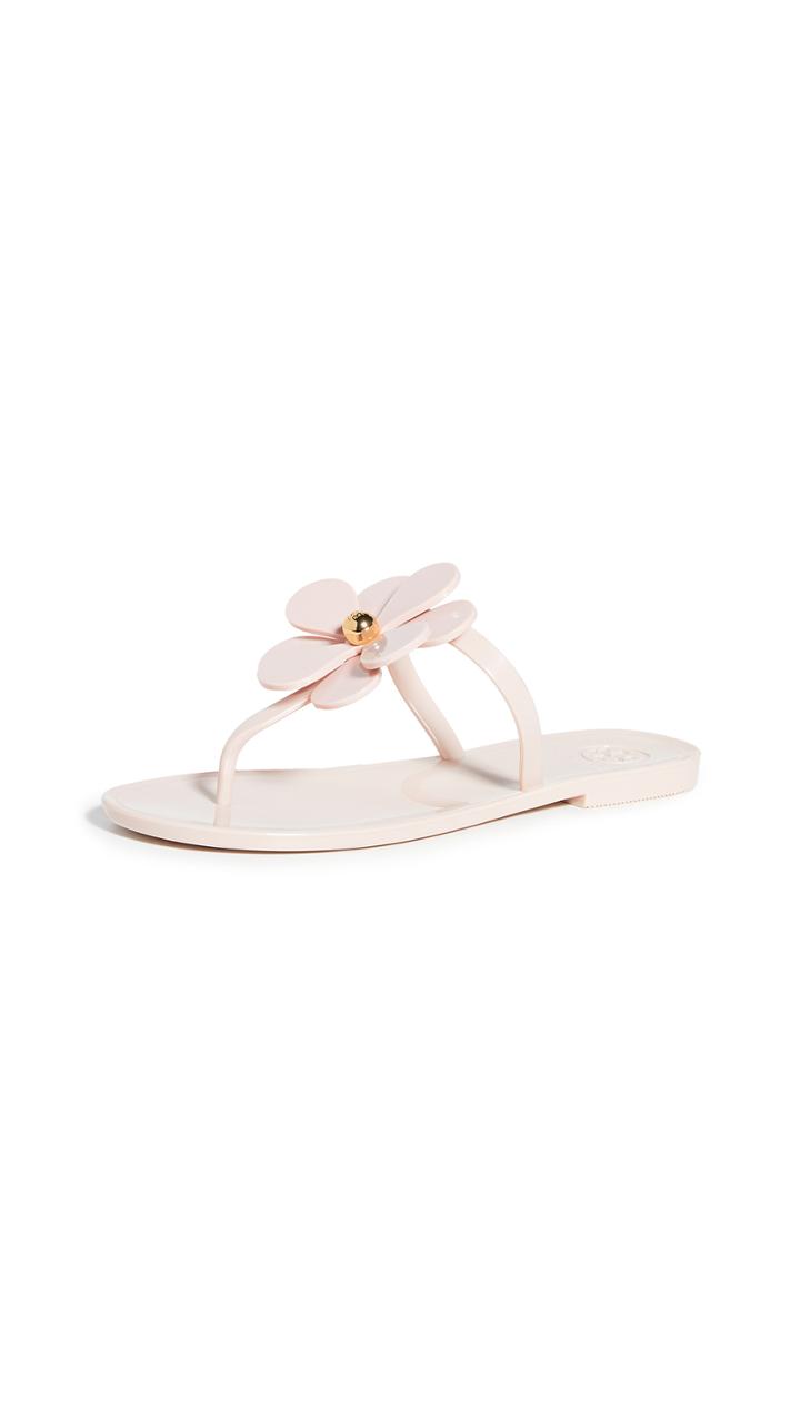 Tory Burch Flower Jelly Thong Sandals