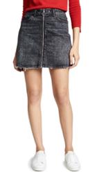 Paige Aideen Denim Skirt With O Ring