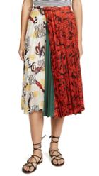 Toga Pulla Mixed Print Skirt