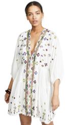 Free People Light It Up Embroidered Tunic