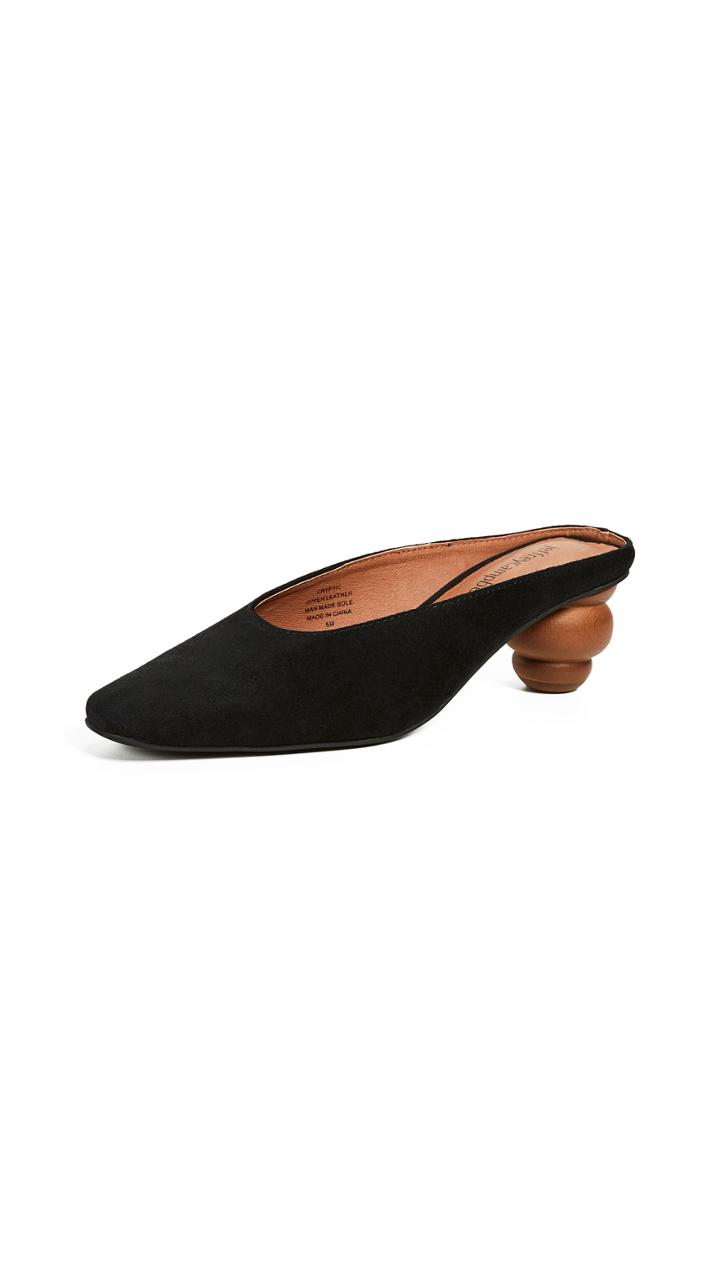 Jeffrey Campbell Cryptic Square Toe Mules