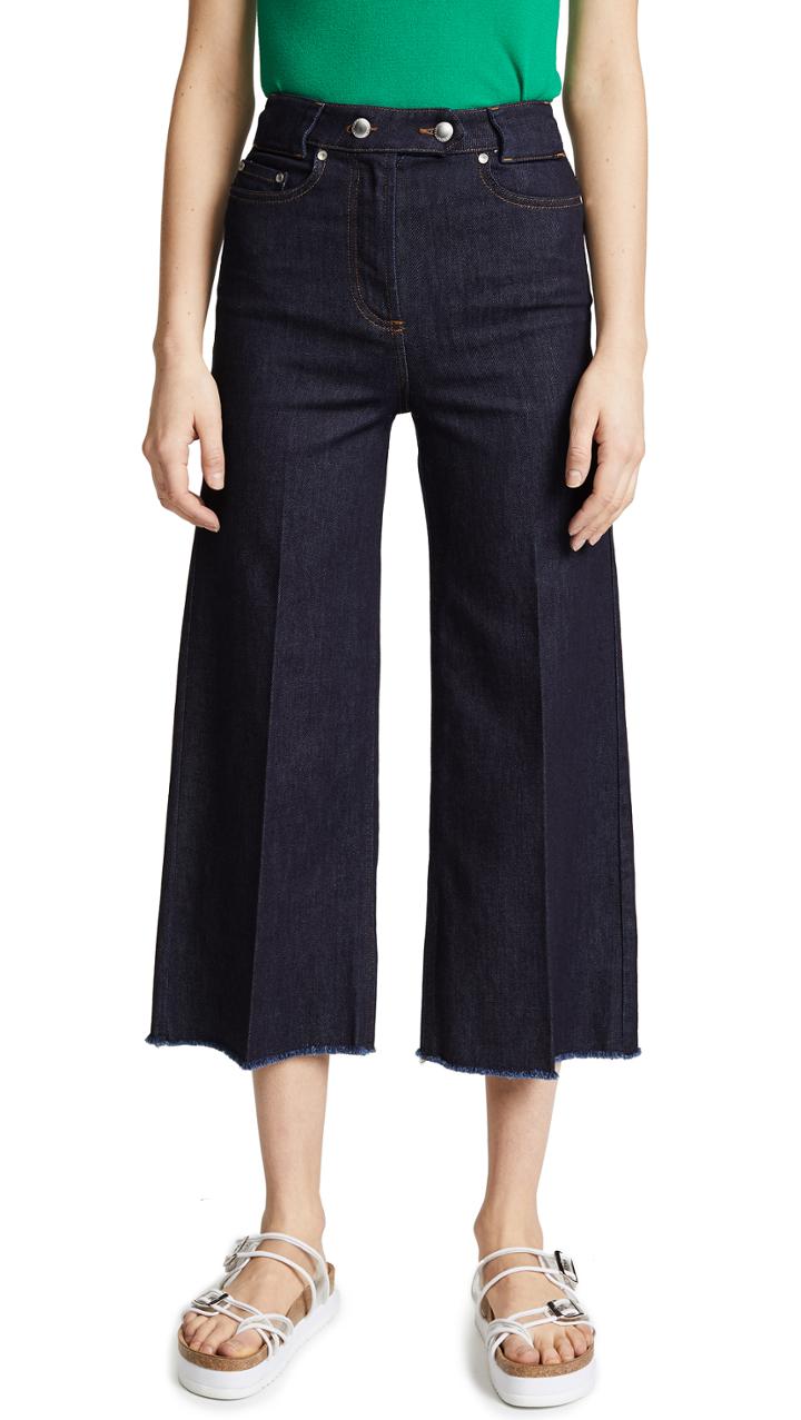 Red Valentino Wide Leg Jeans