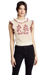 Red Valentino Wide Leg Jeans