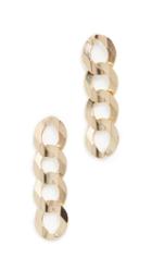 Lana Jewelry 14k Curb Chain Earrings